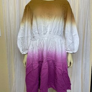 NWT Universal Thread Tie Dye Dress